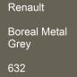 Preview: Renault, Boreal Metal Grey, 632.